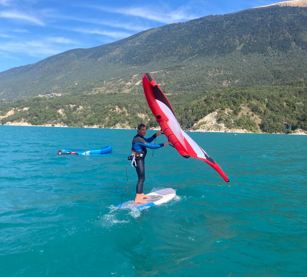 Le Wingfoil, c'est ça !